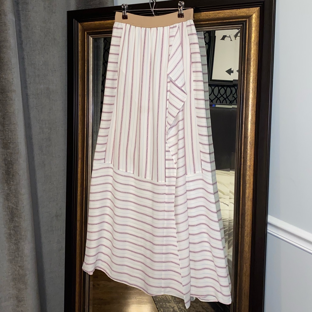 Bcbg Maxazria Maxi Skirt With Ruffle Hem